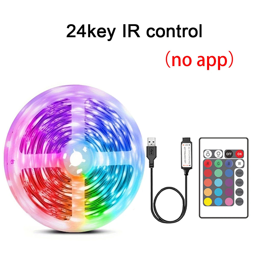 AuraGlow™ RGB LED Strip Lights